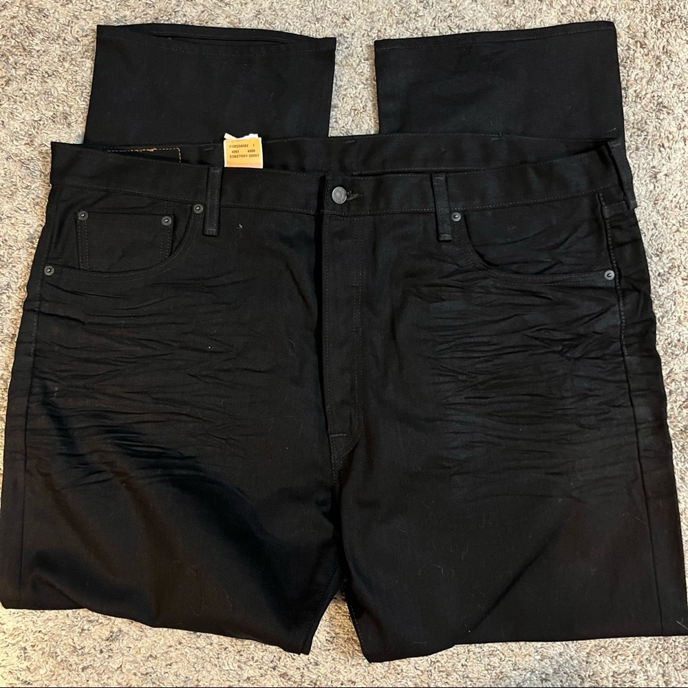 Levi’s 501 Original Fit Black Vintage Jeans Size 44 x 32 NWT